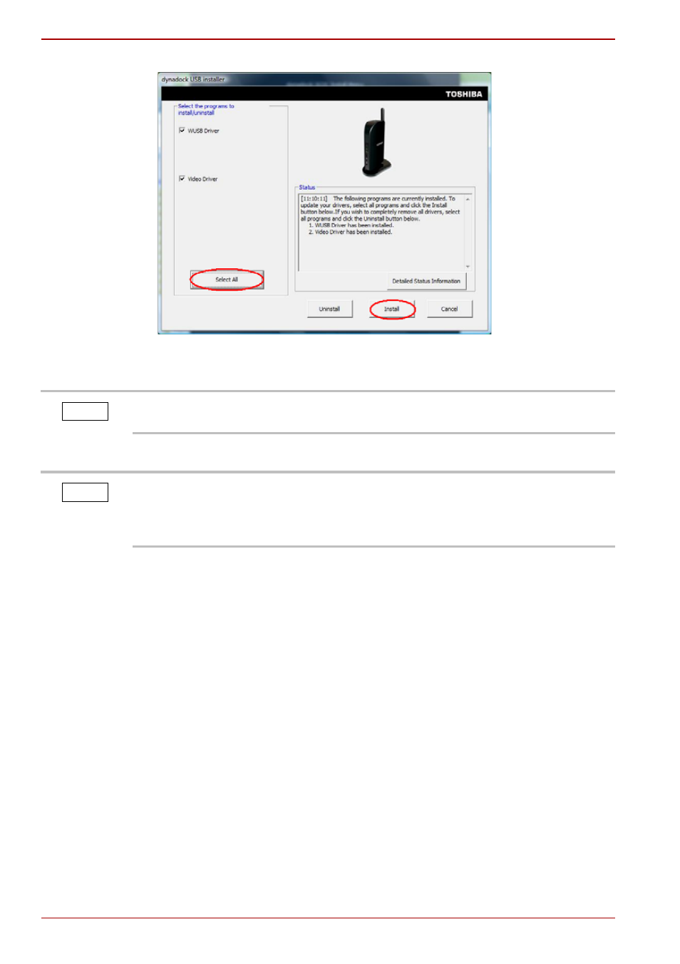 Toshiba Dynadock W20 User Manual | Page 22 / 62