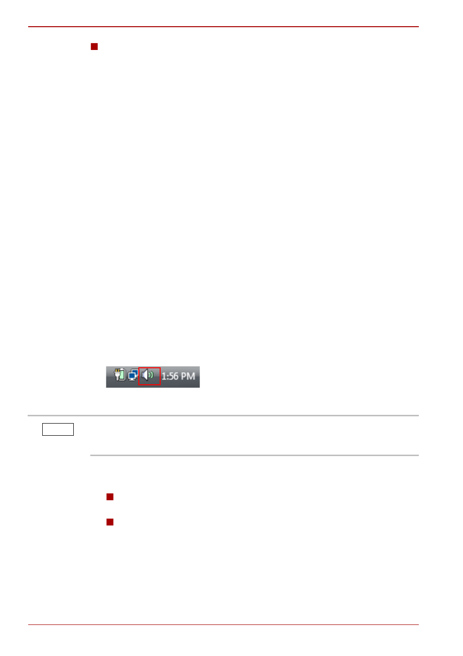 Adjusting audio settings, Configuring audio ports, Configuring audio | Configuring audio playback ports | Toshiba Dynadock W20 User Manual | Page 40 / 62