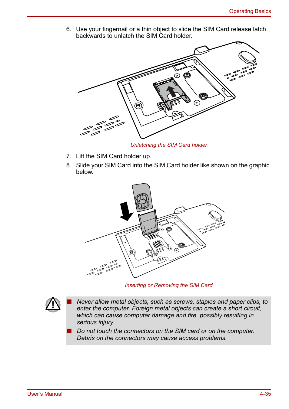 Toshiba Tecra M11 User Manual | Page 119 / 207