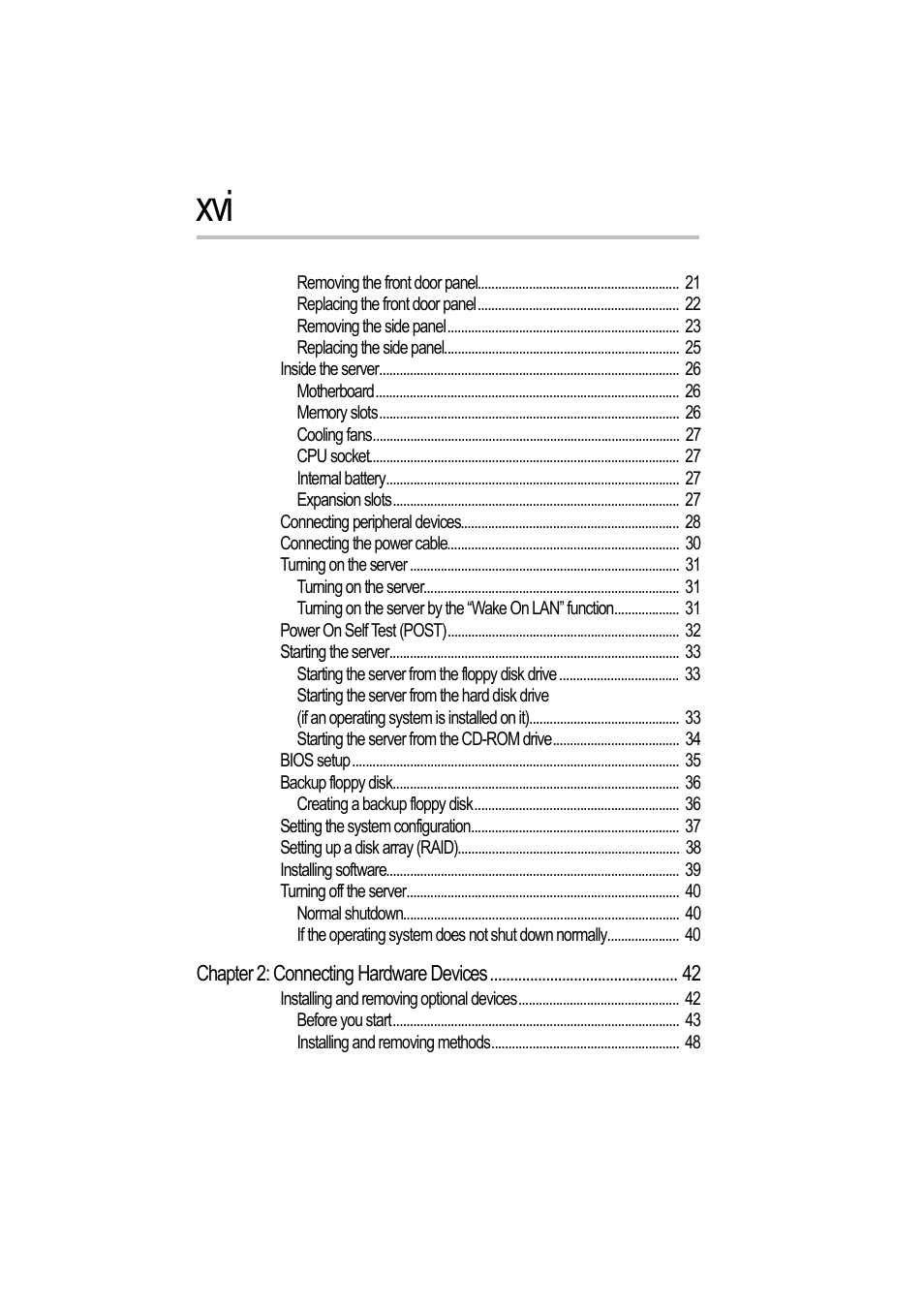 Toshiba Magnia 550d User Manual | Page 14 / 208