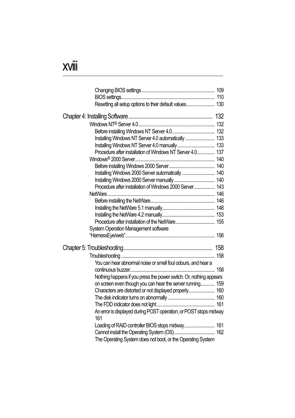 Xviii | Toshiba Magnia 550d User Manual | Page 16 / 208