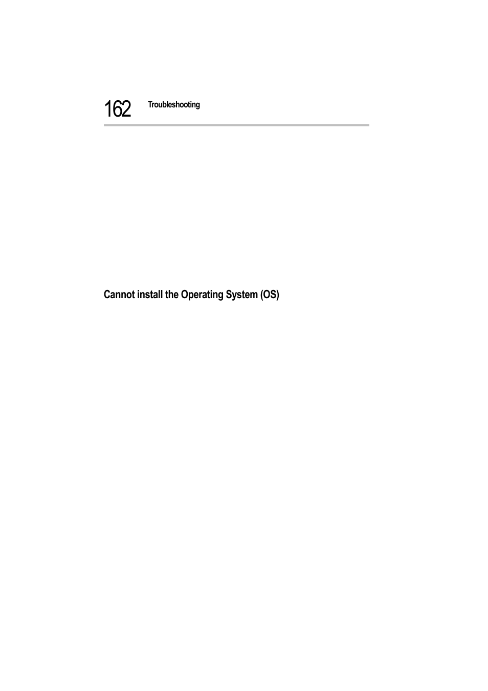 2 is the hard disk drive (hdd) properly connected, Cannot install the operating system (os) | Toshiba Magnia 550d User Manual | Page 178 / 208