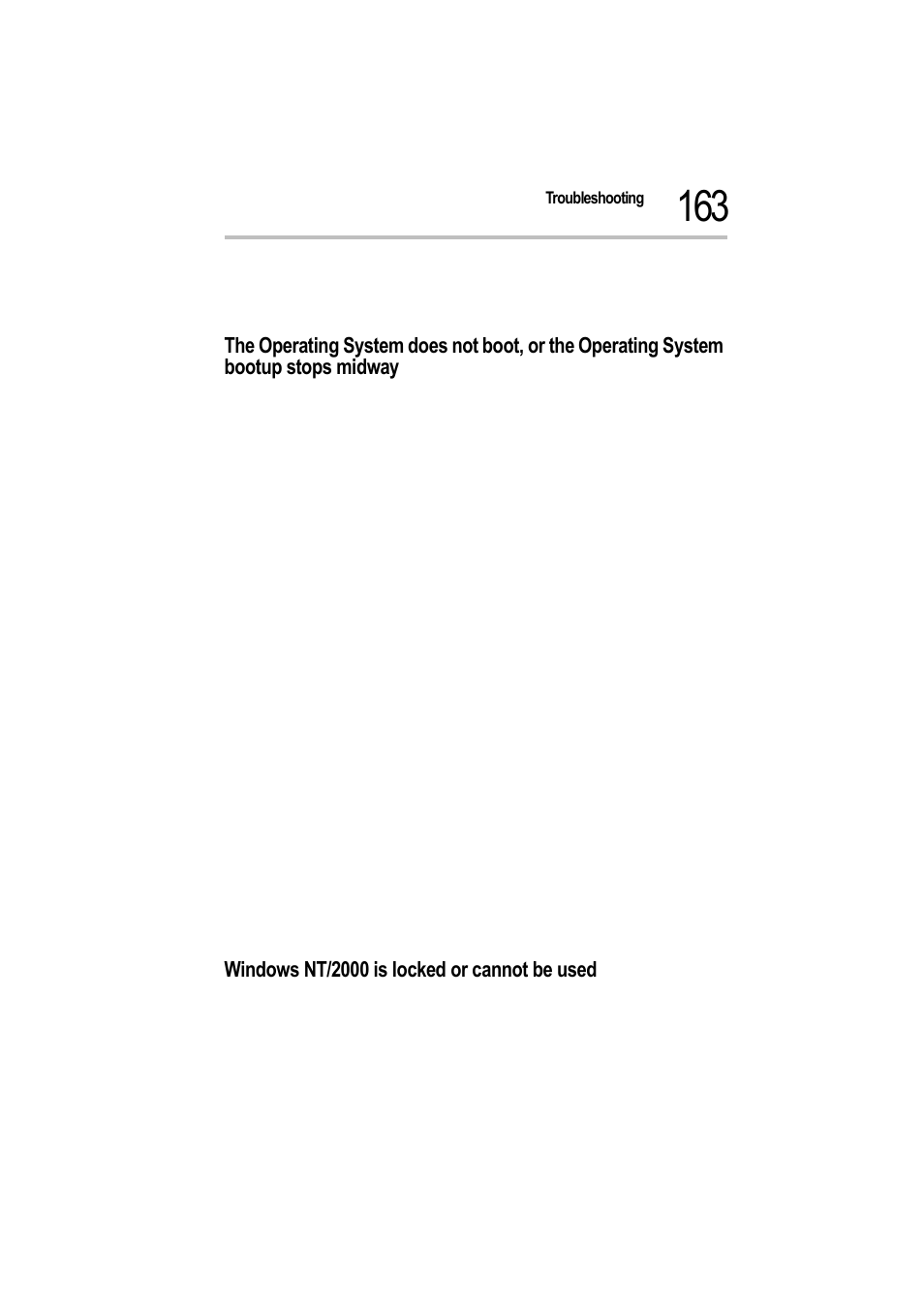 1 are all cables firmly and properly connected, Windows nt/2000 is locked or cannot be used | Toshiba Magnia 550d User Manual | Page 179 / 208