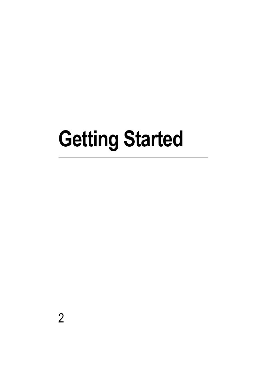 Getting started, Chapter 1: getting started | Toshiba Magnia 550d User Manual | Page 19 / 208