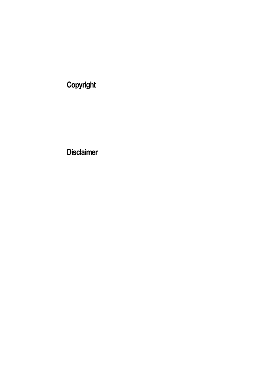 Copyright, Disclaimer | Toshiba Magnia 550d User Manual | Page 5 / 208