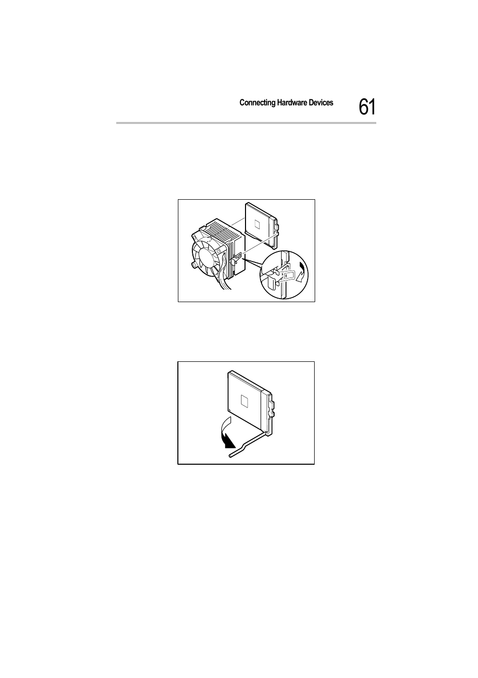 Removing the heat sink, Lift the lock lever | Toshiba Magnia 550d User Manual | Page 78 / 208