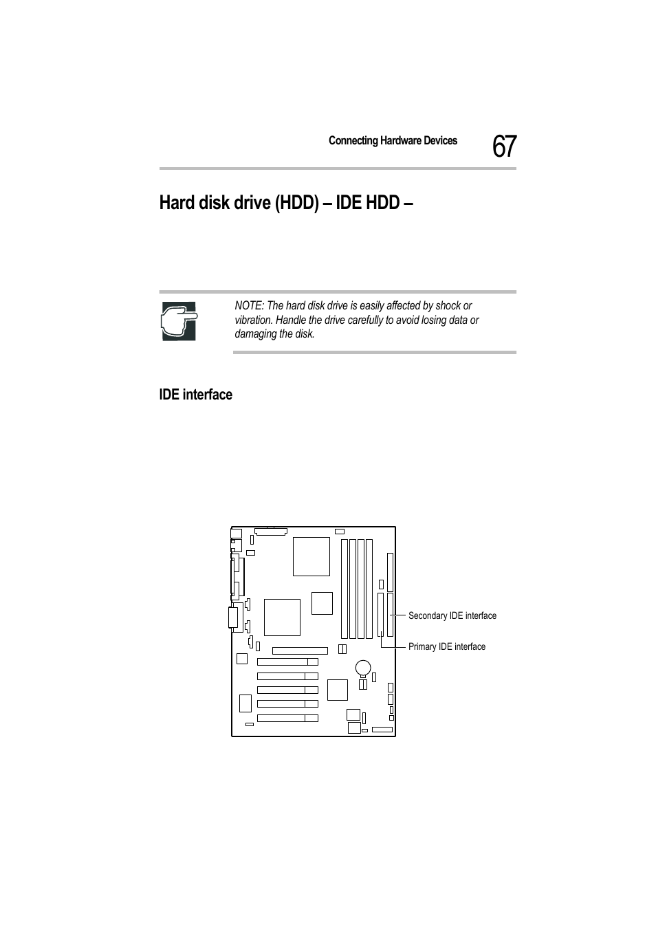 Hard disk drive (hdd) – ide hdd, Ide interface | Toshiba Magnia 550d User Manual | Page 84 / 208