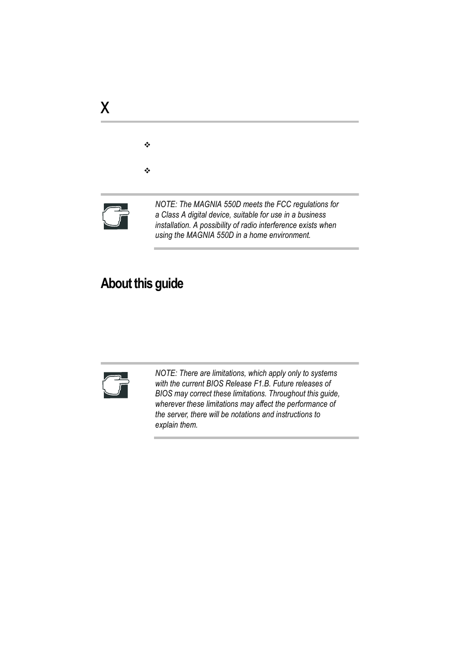 About this guide | Toshiba Magnia 550d User Manual | Page 9 / 208