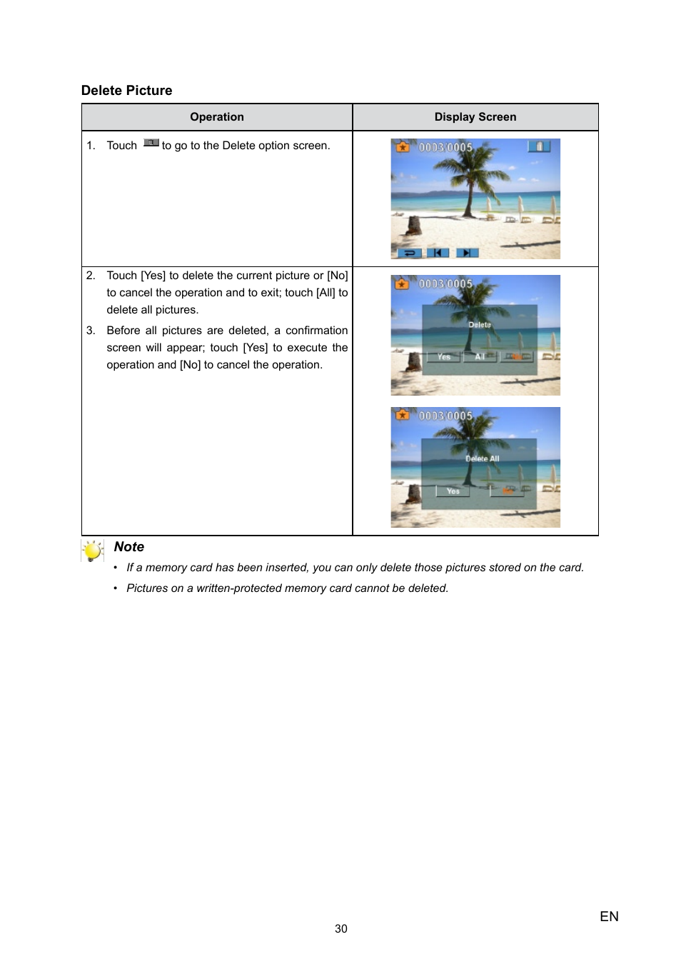 Toshiba Camileo H30 User Manual | Page 30 / 52