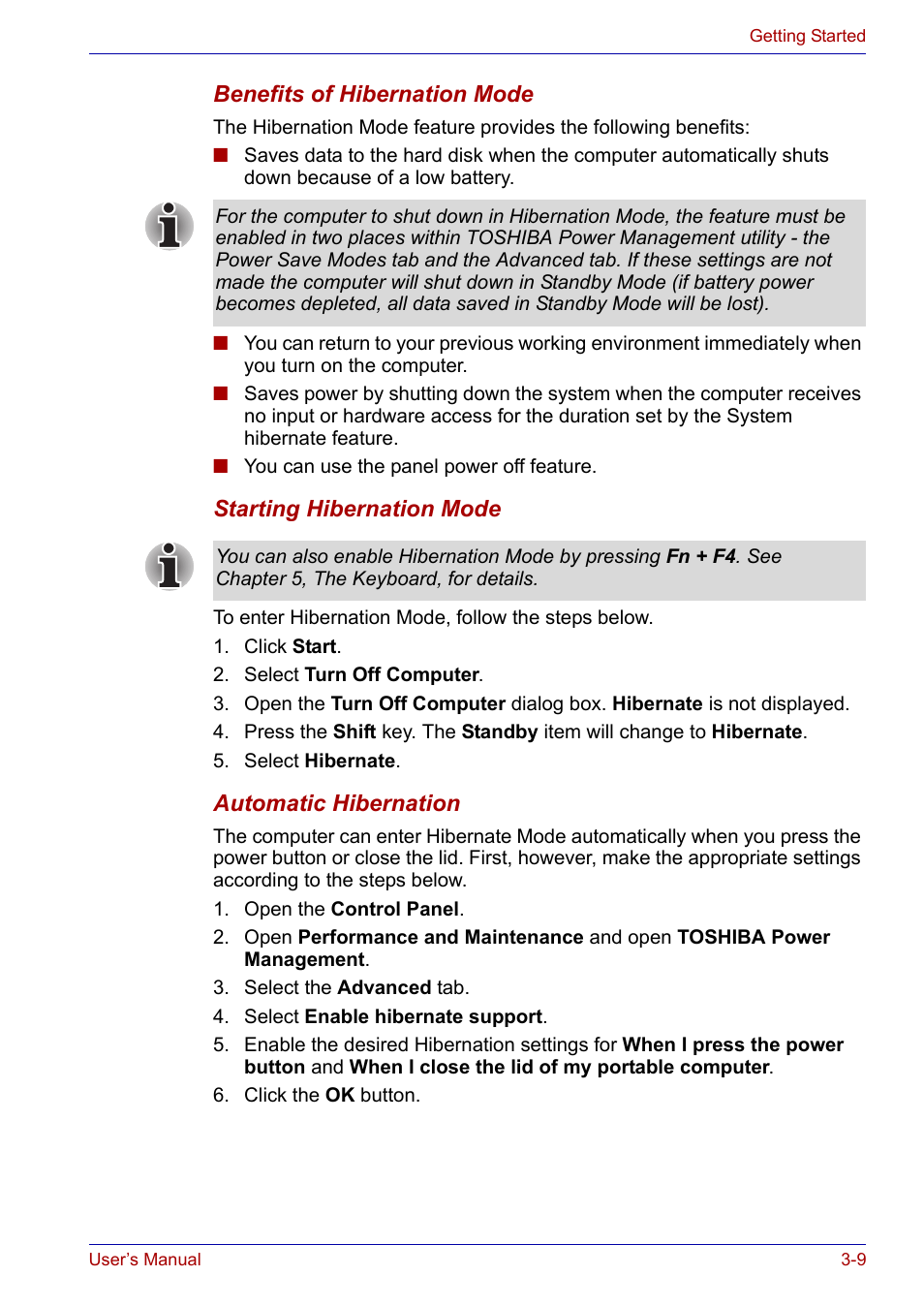 Toshiba SATELLITE M30X User Manual | Page 57 / 155