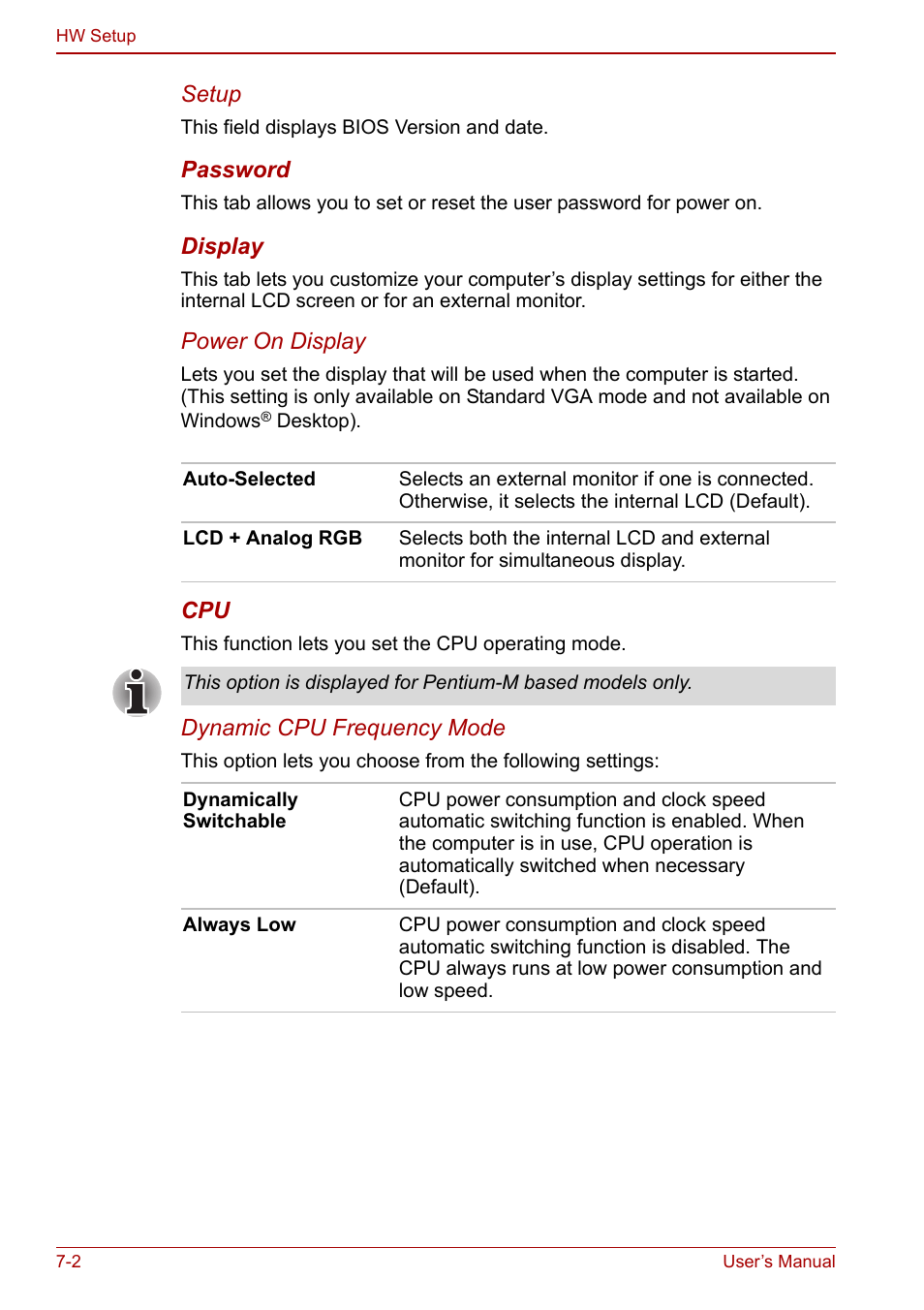 Toshiba Satellite M60 User Manual | Page 106 / 168