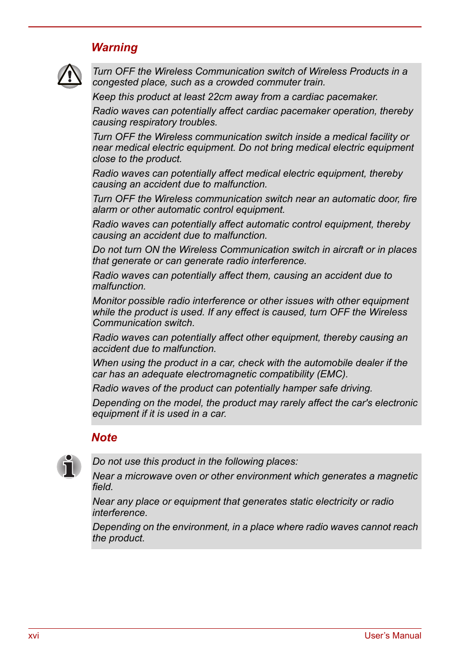 Toshiba Satellite M60 User Manual | Page 16 / 168