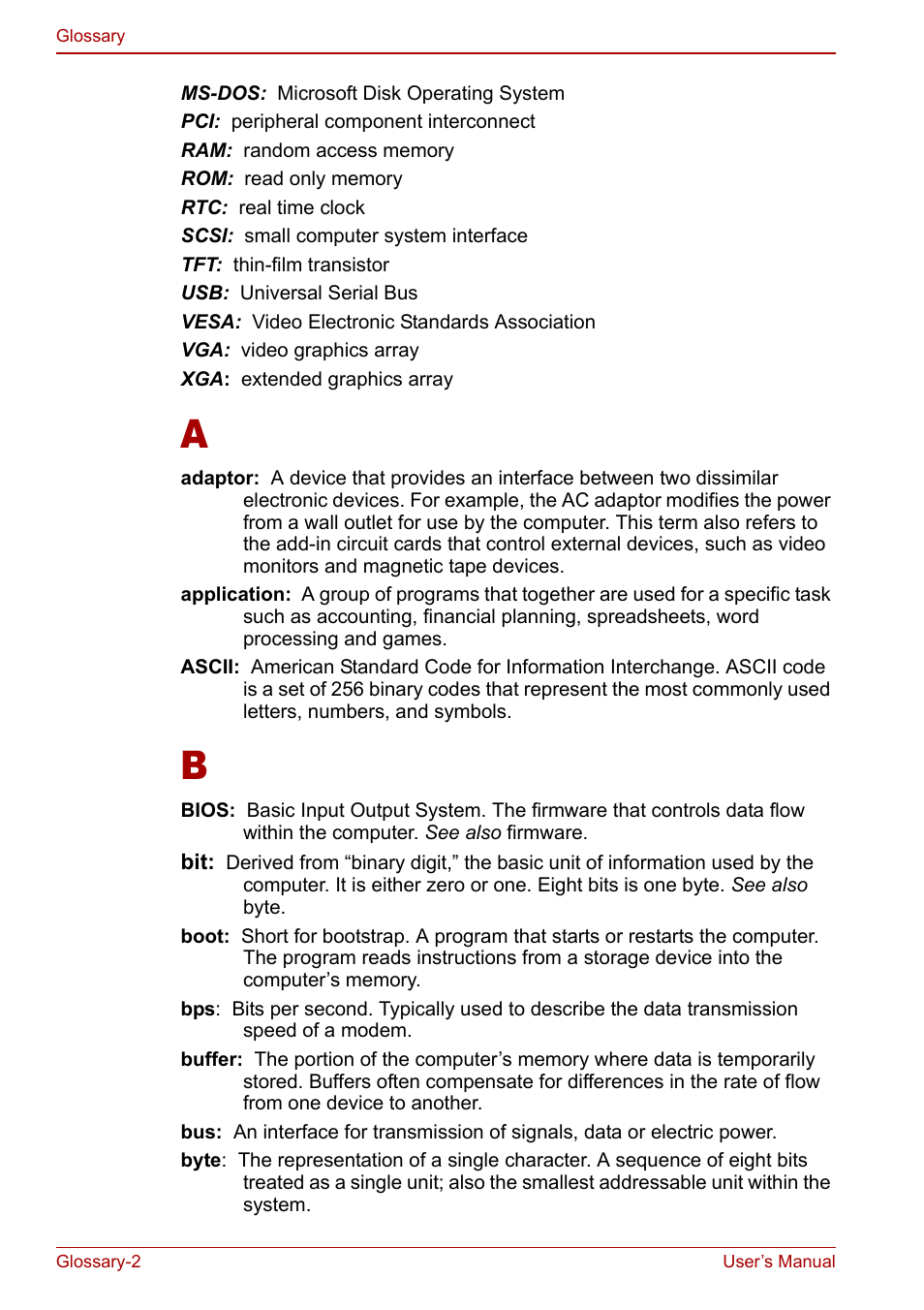 Toshiba Satellite M60 User Manual | Page 162 / 168