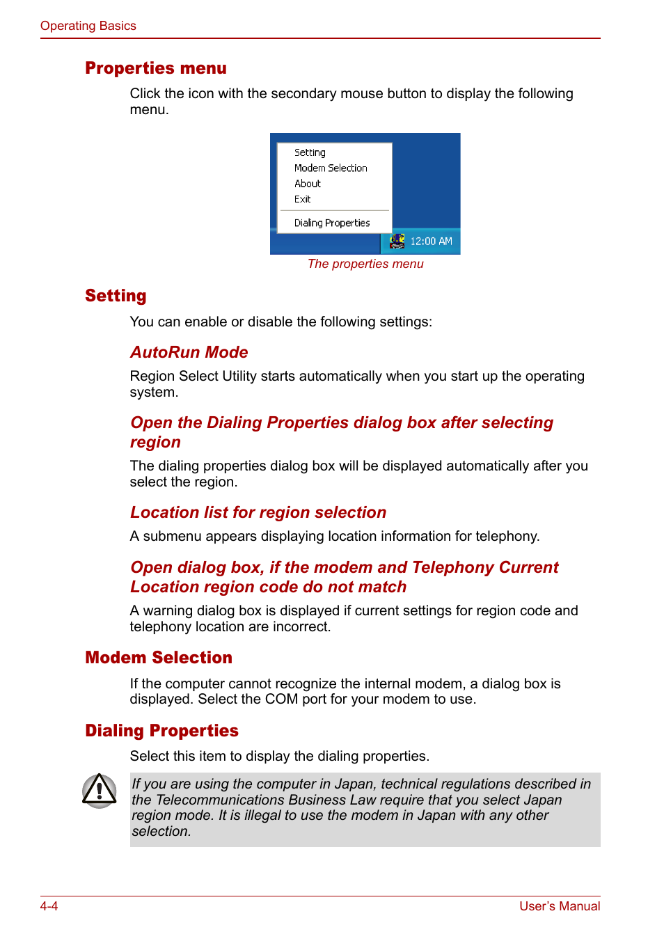 Toshiba Satellite M60 User Manual | Page 64 / 168