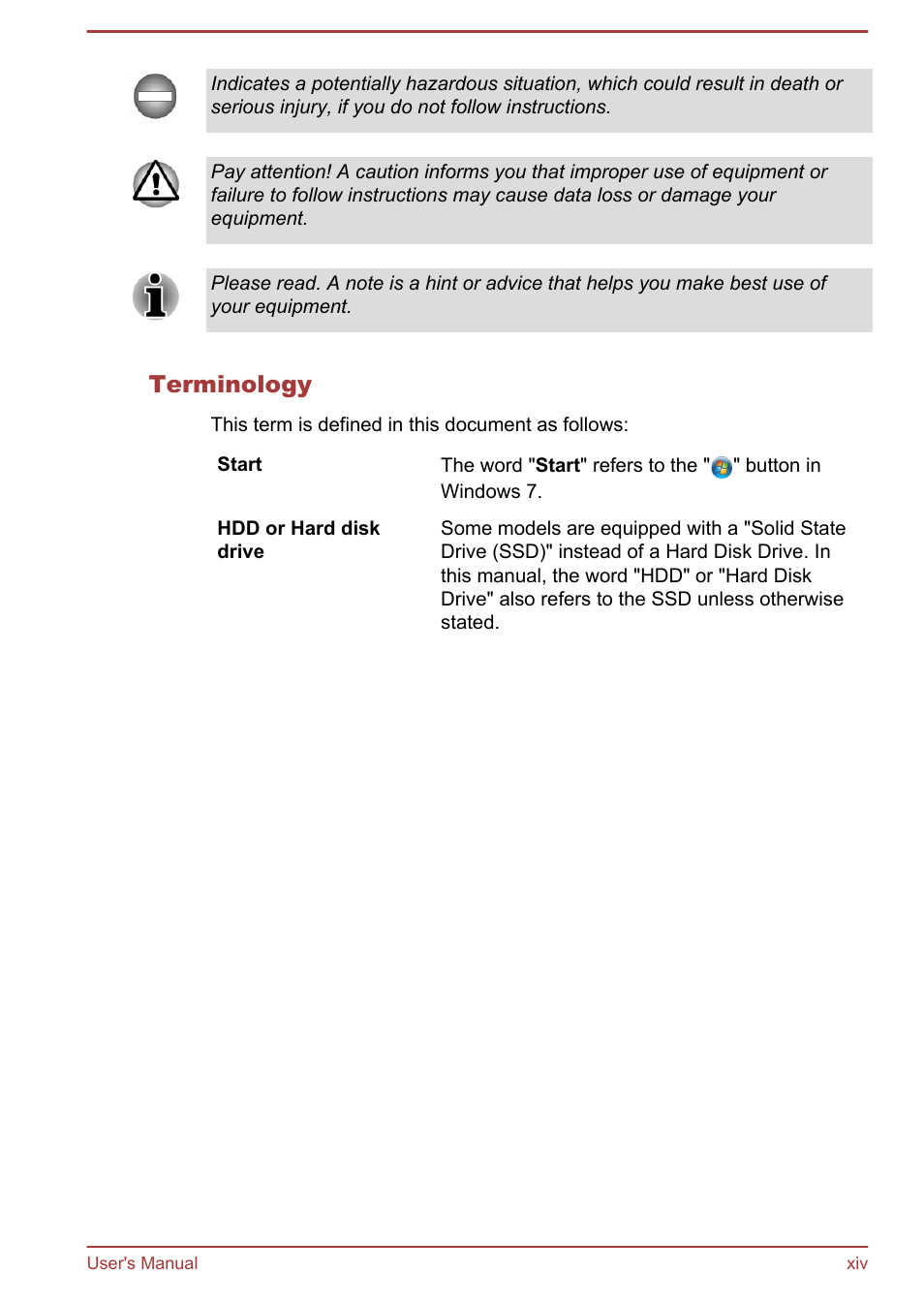 Terminology | Toshiba Qosmio DX730 User Manual | Page 14 / 142