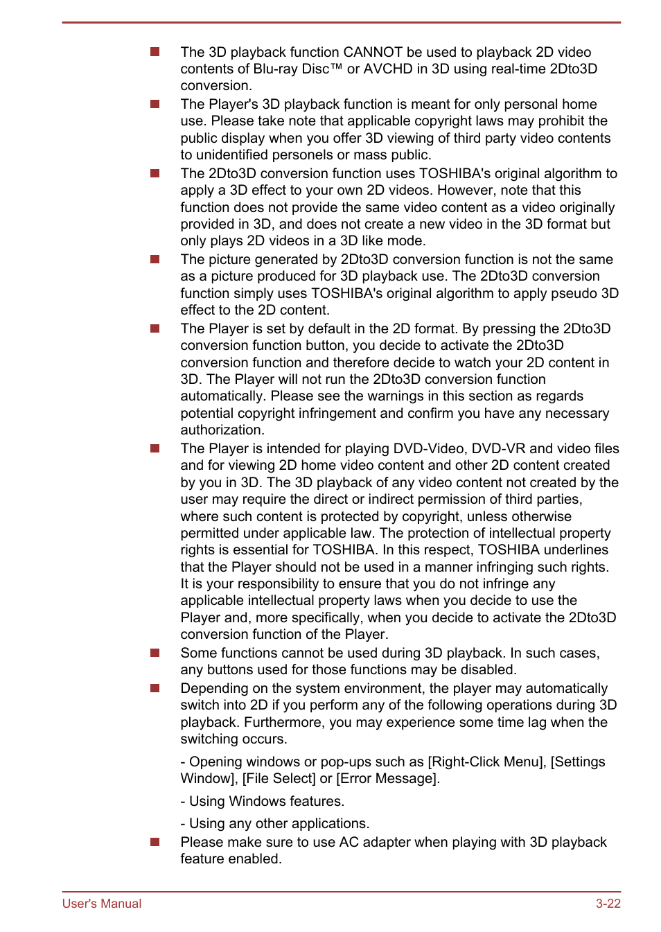 Toshiba Qosmio DX730 User Manual | Page 67 / 142