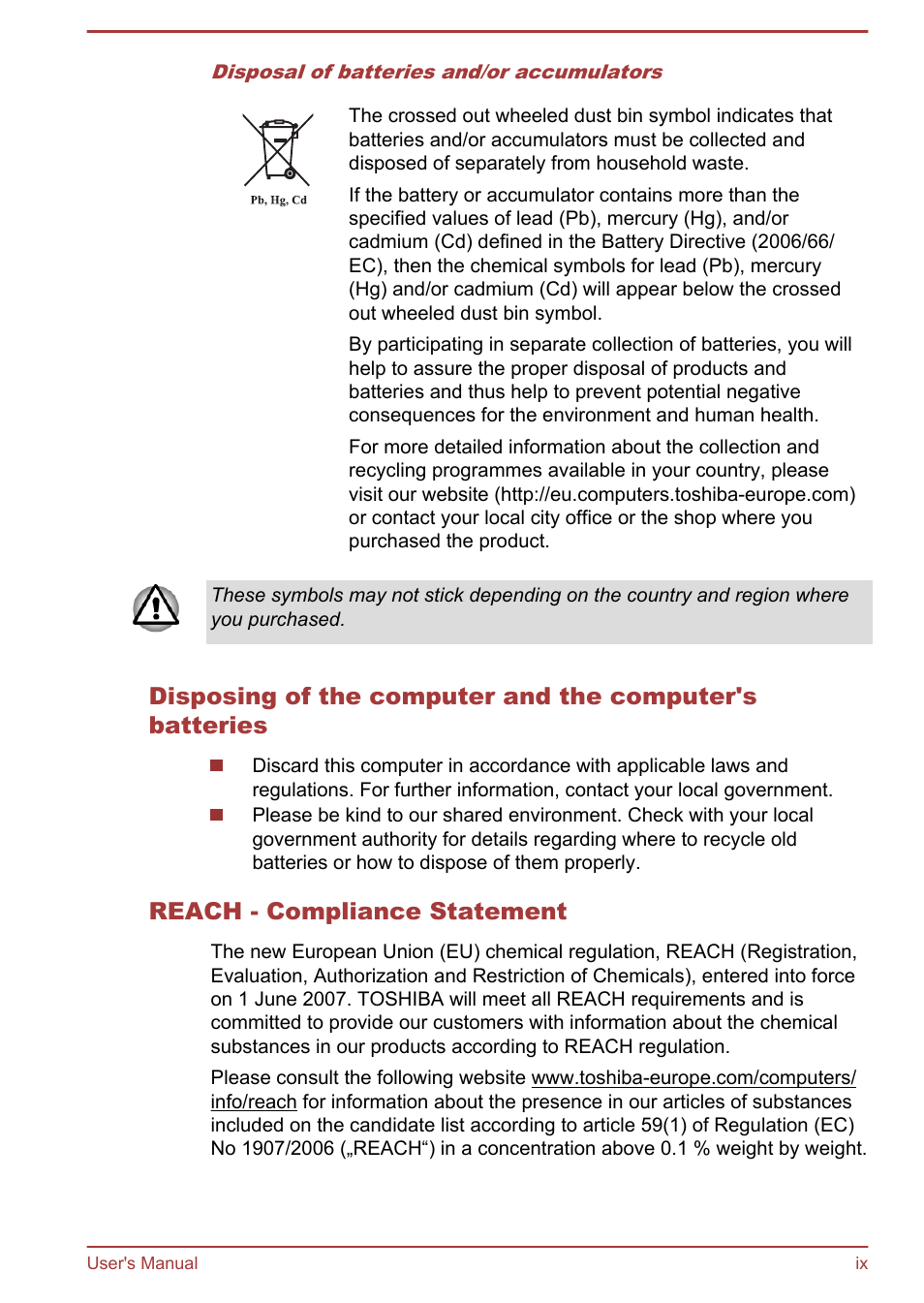 Toshiba Qosmio DX730 User Manual | Page 9 / 142