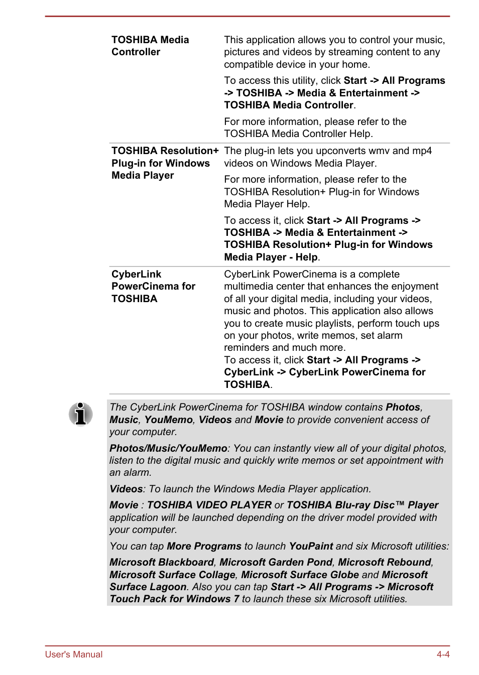 Toshiba Qosmio DX730 User Manual | Page 94 / 142