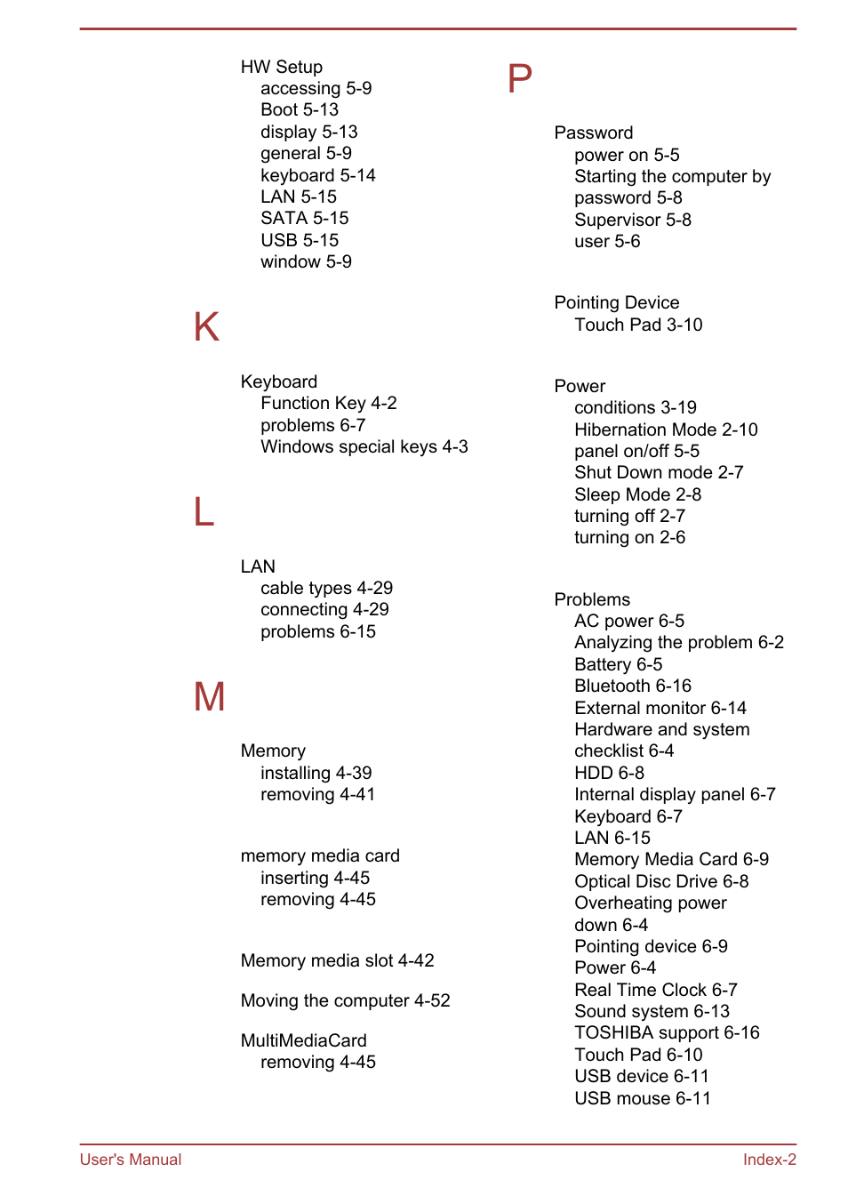 Toshiba Satellite P870 User Manual | Page 160 / 161