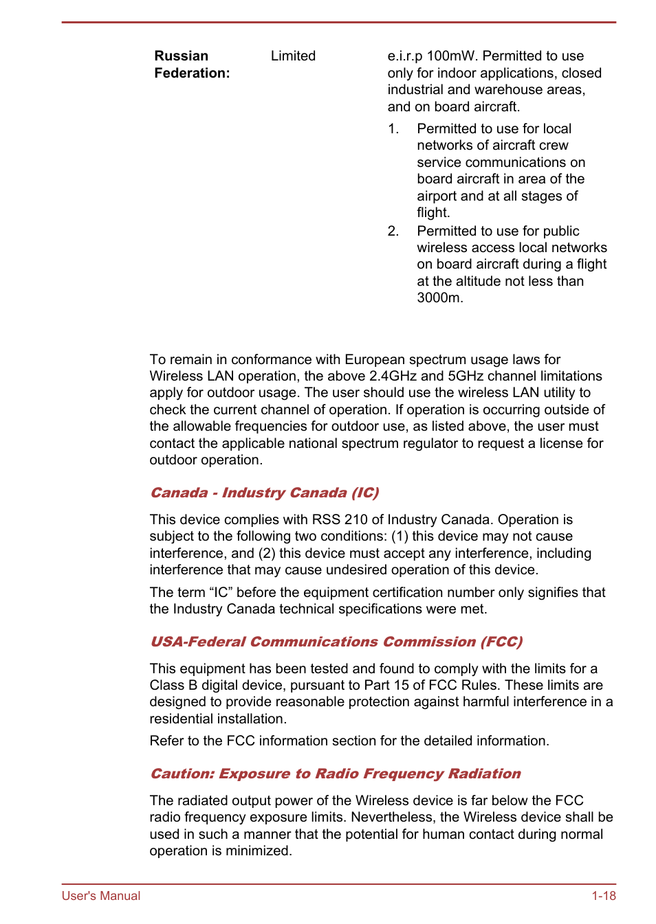Toshiba Satellite P870 User Manual | Page 22 / 161