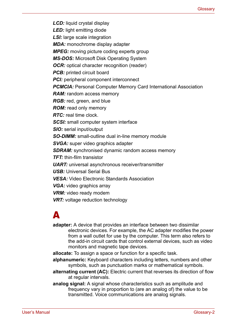 Toshiba Satellite M40 (PSM40) User Manual | Page 186 / 201