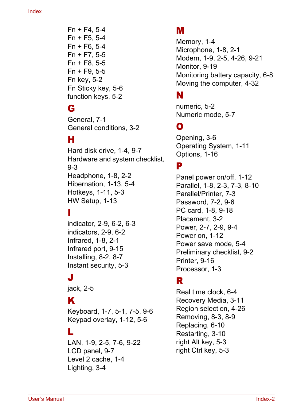 Toshiba Satellite M40 (PSM40) User Manual | Page 199 / 201