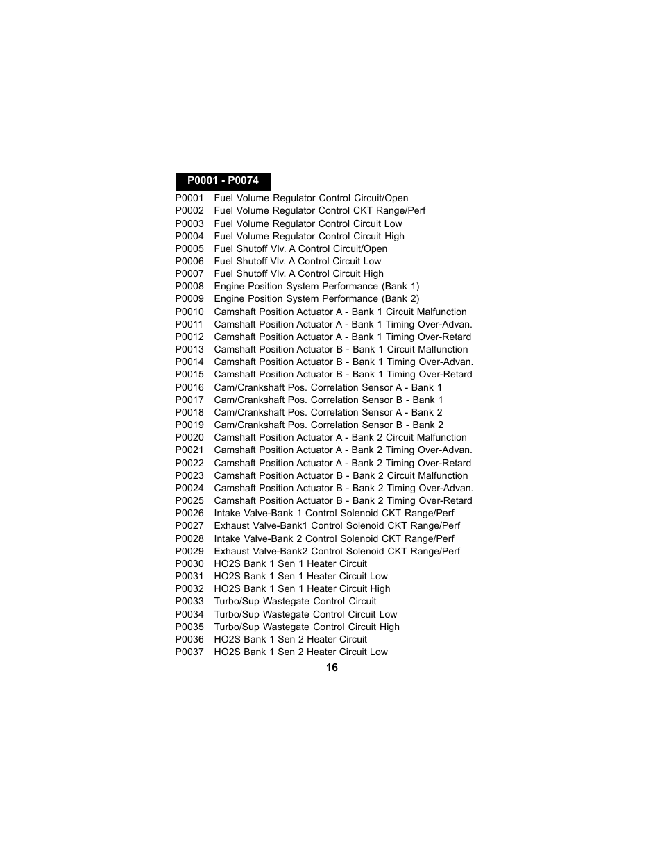 Actron CP9125 User Manual | Page 16 / 46