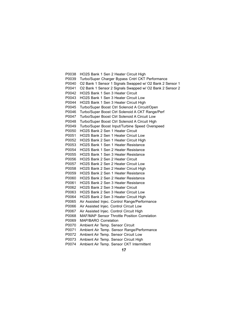 Actron CP9125 User Manual | Page 17 / 46