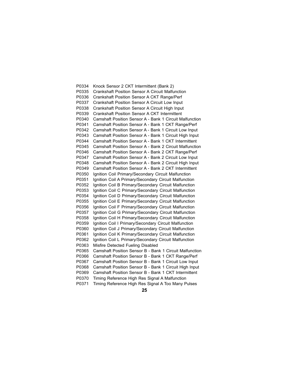 Actron CP9125 User Manual | Page 25 / 46
