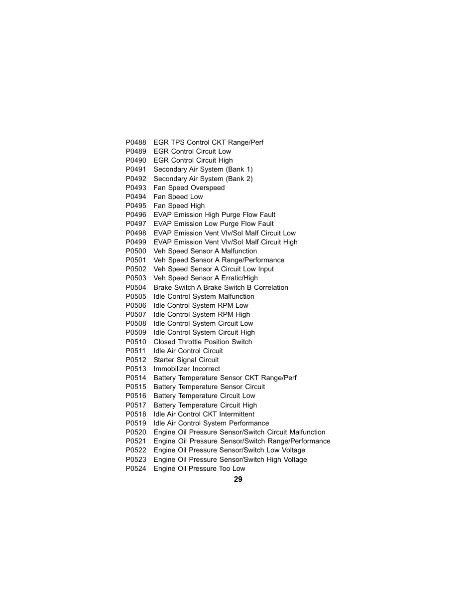 Actron CP9125 User Manual | Page 29 / 46