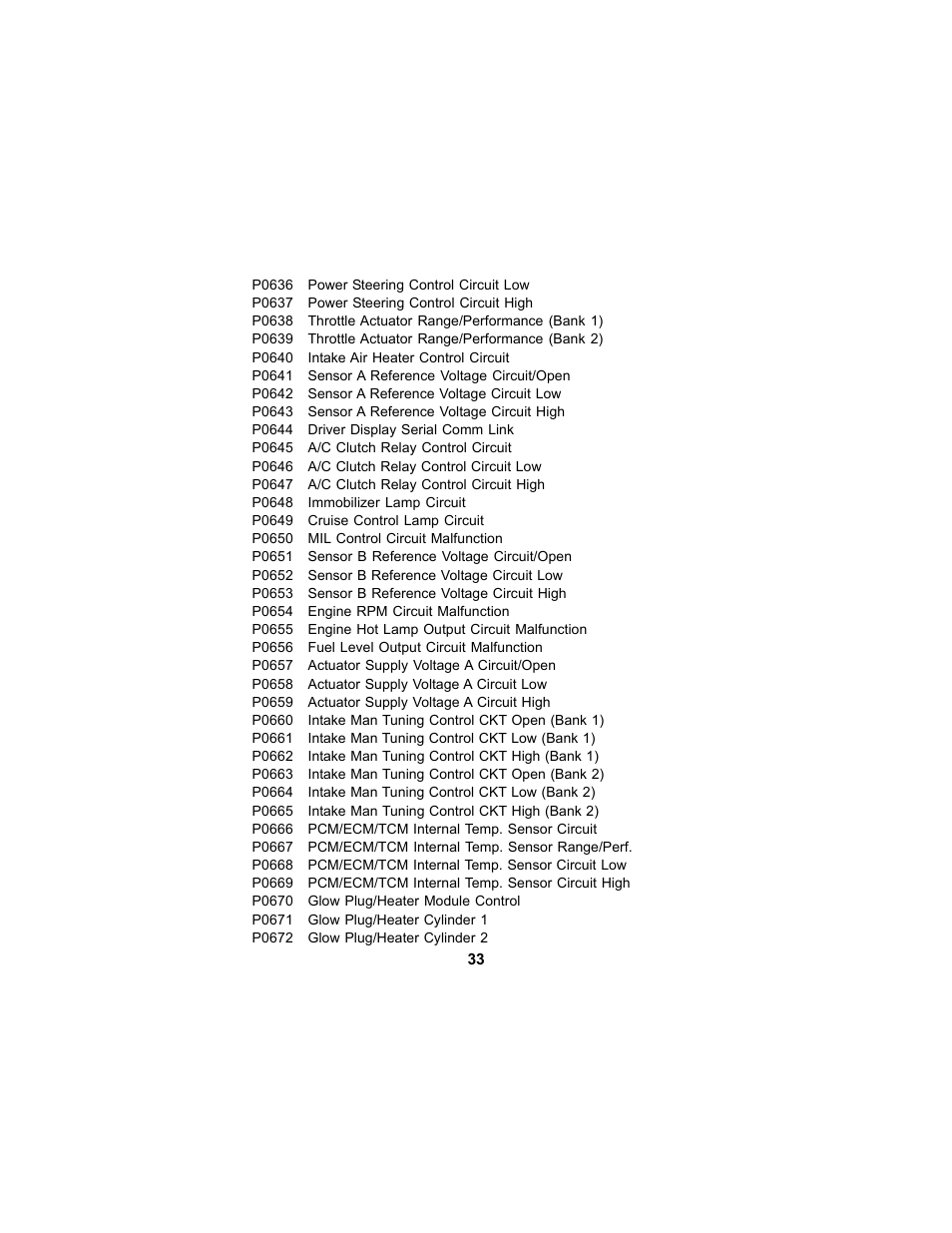 Actron CP9125 User Manual | Page 33 / 46