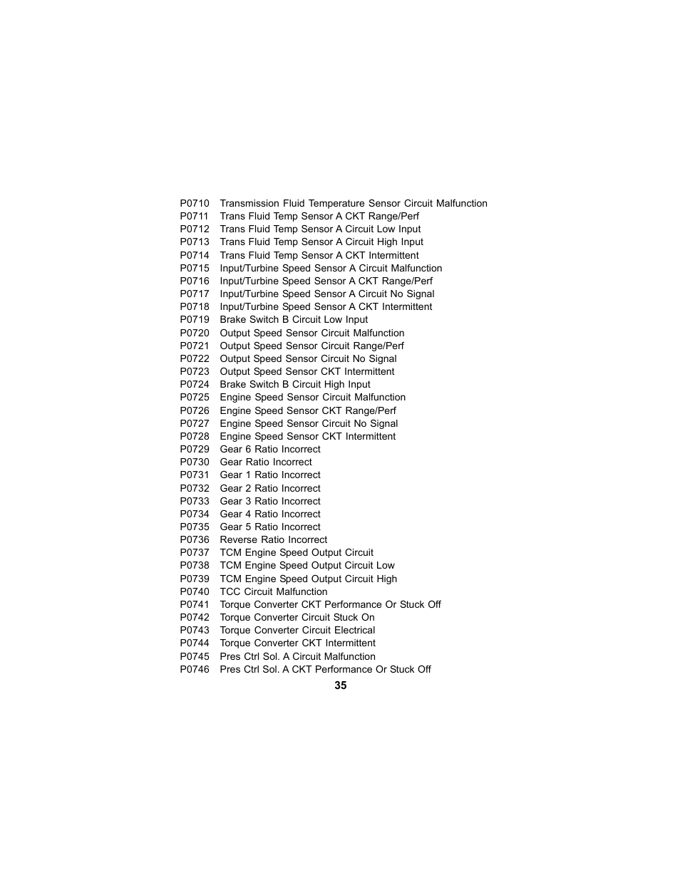 Actron CP9125 User Manual | Page 35 / 46