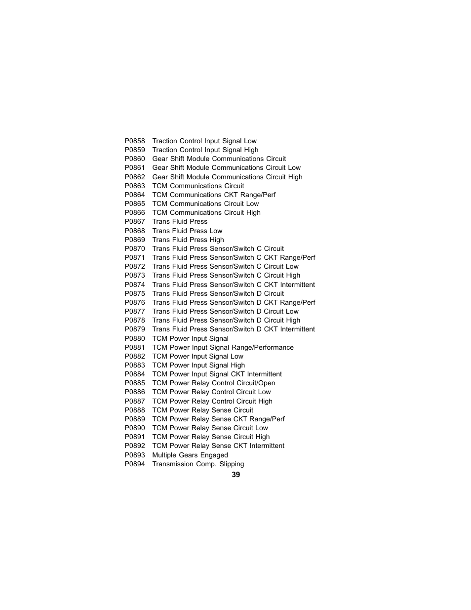 Actron CP9125 User Manual | Page 39 / 46