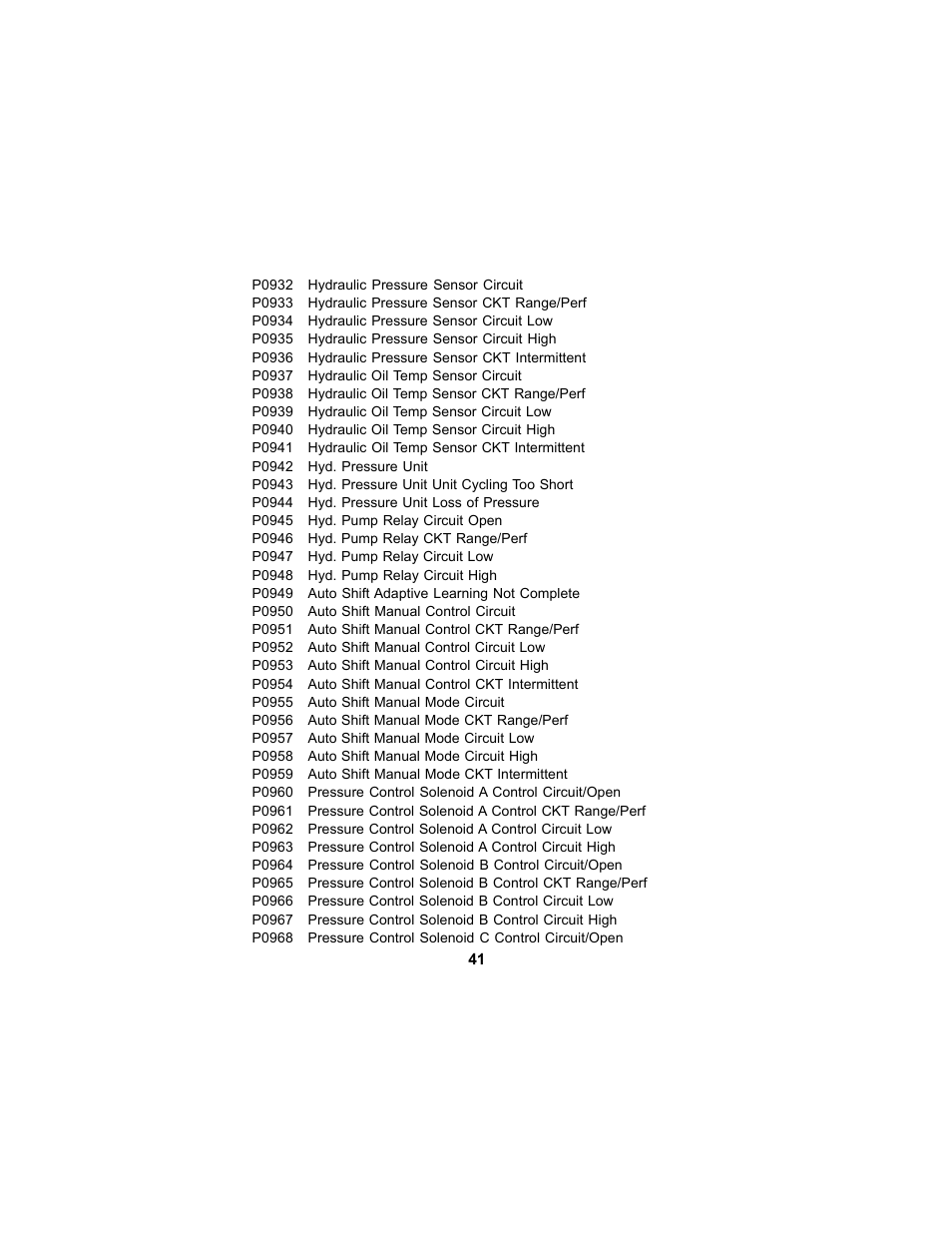 Actron CP9125 User Manual | Page 41 / 46