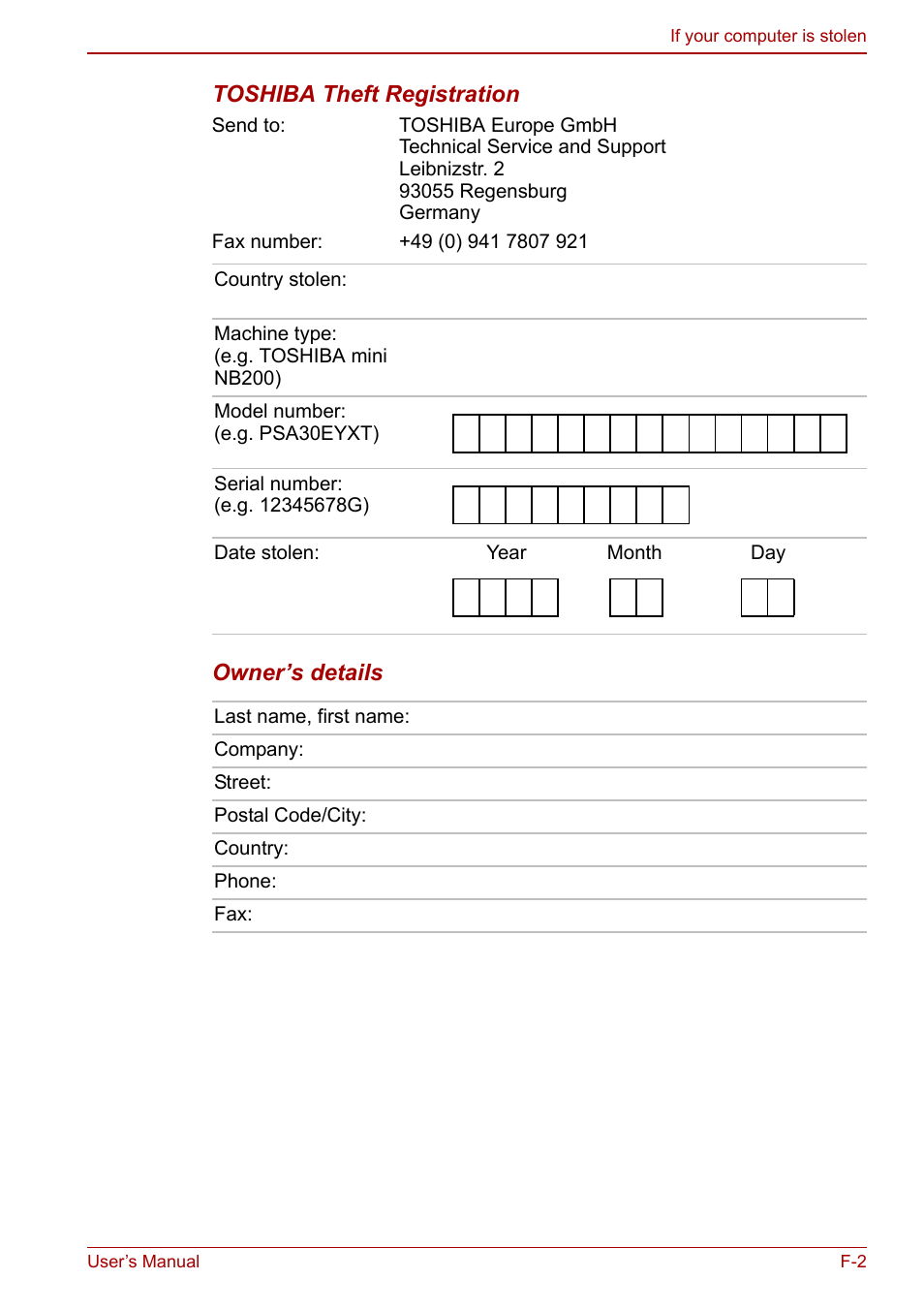 Toshiba NB200 User Manual | Page 127 / 144