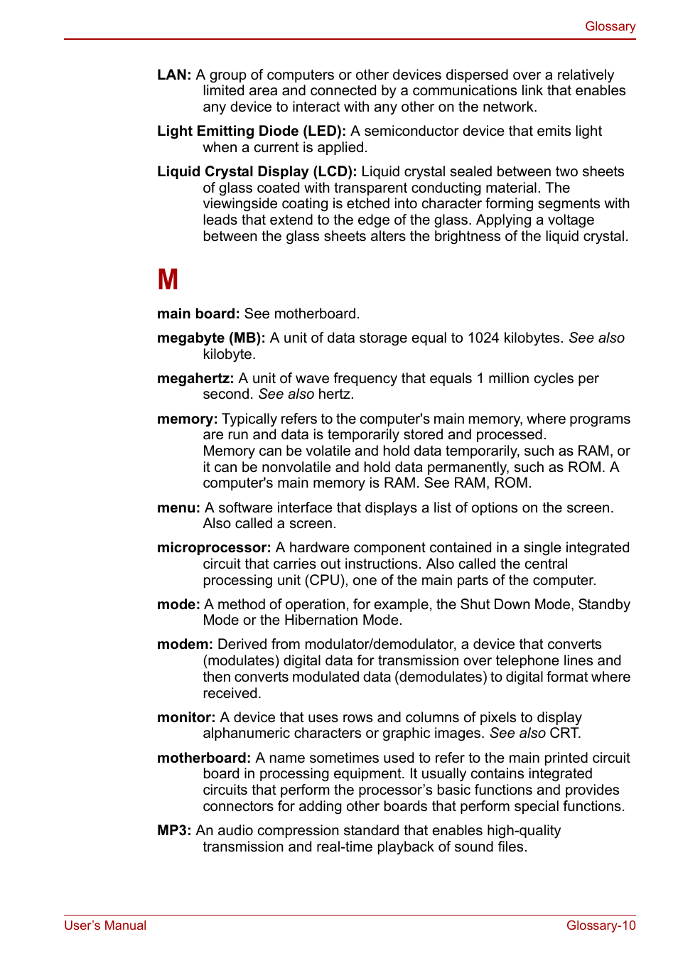 Toshiba NB200 User Manual | Page 137 / 144