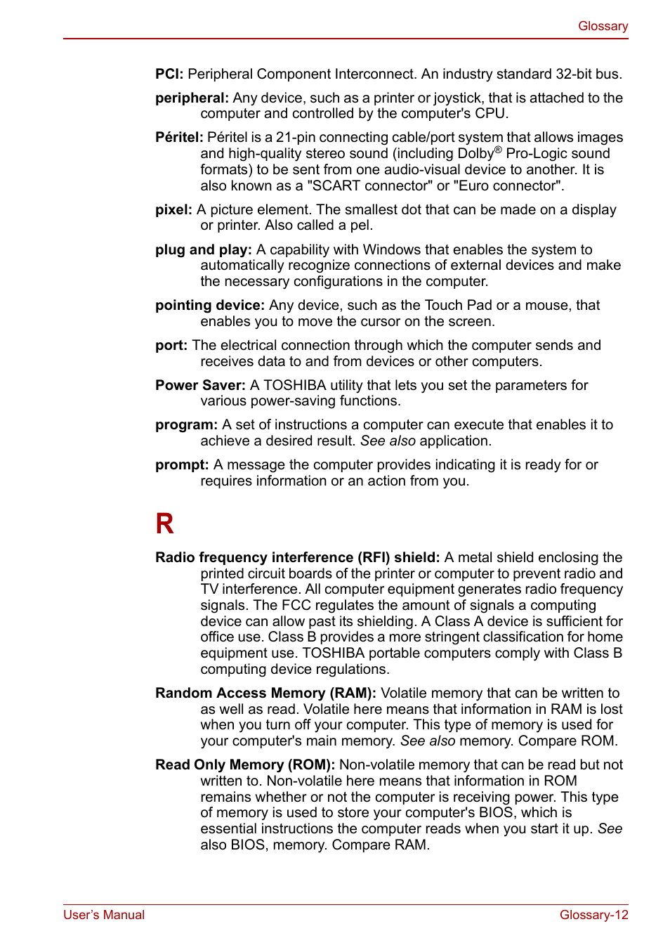 Toshiba NB200 User Manual | Page 139 / 144