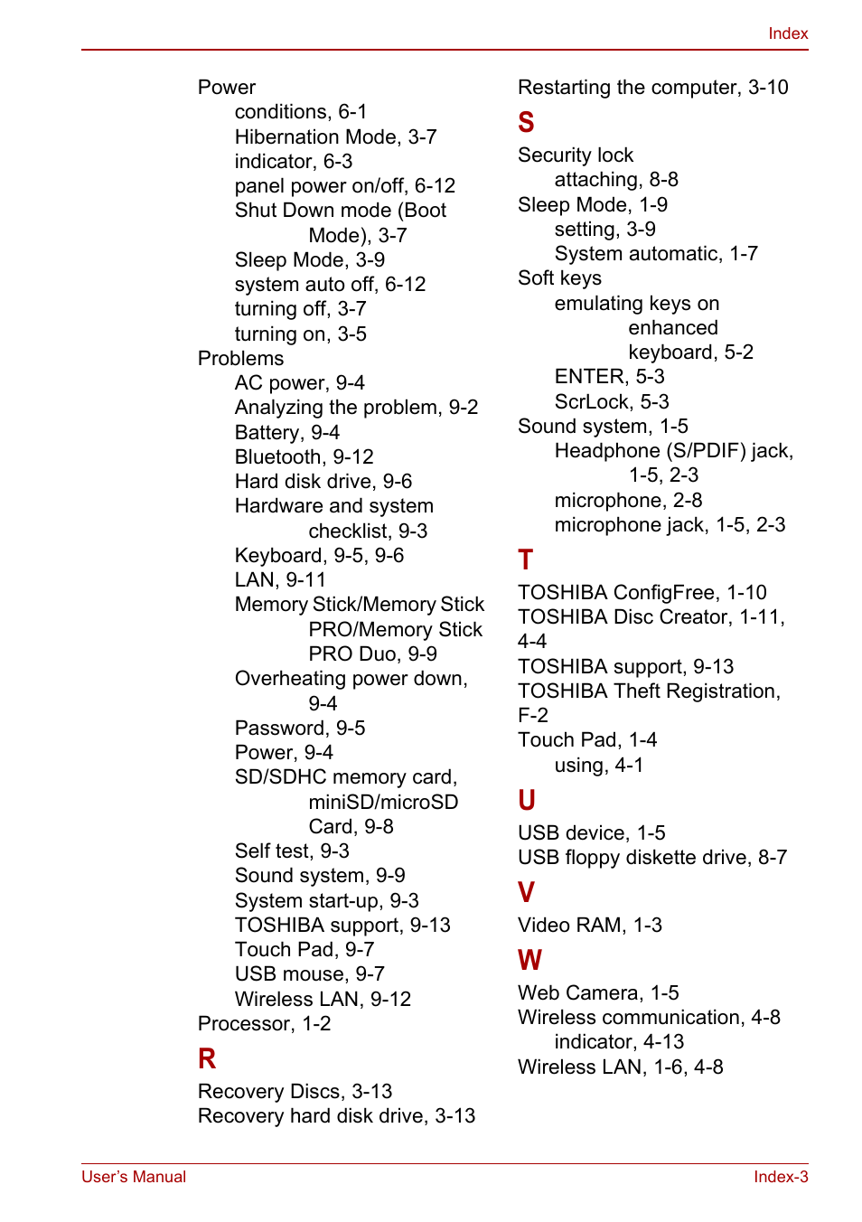 Toshiba NB200 User Manual | Page 144 / 144