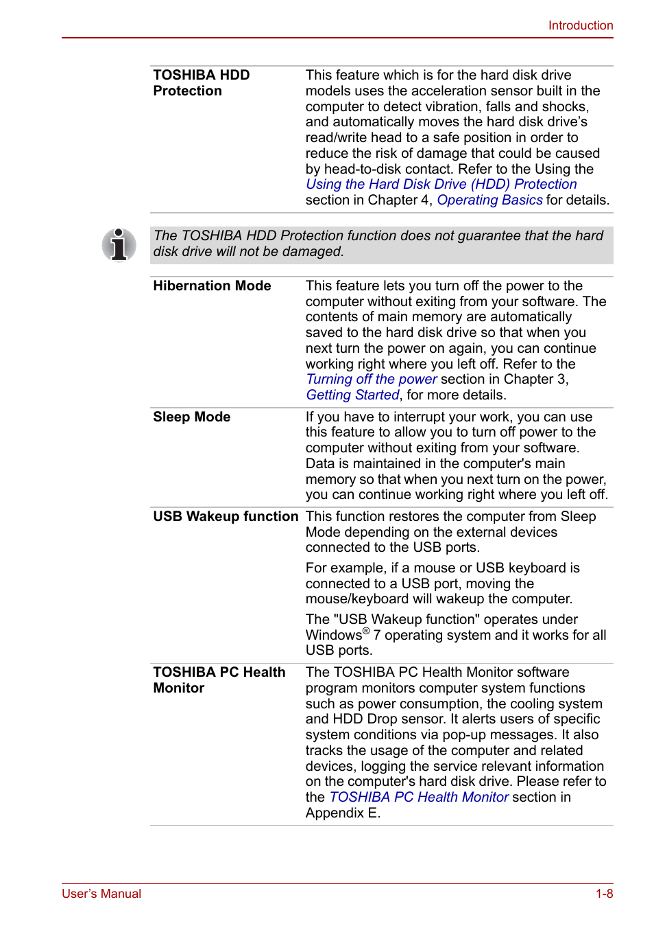 Toshiba NB200 User Manual | Page 24 / 144