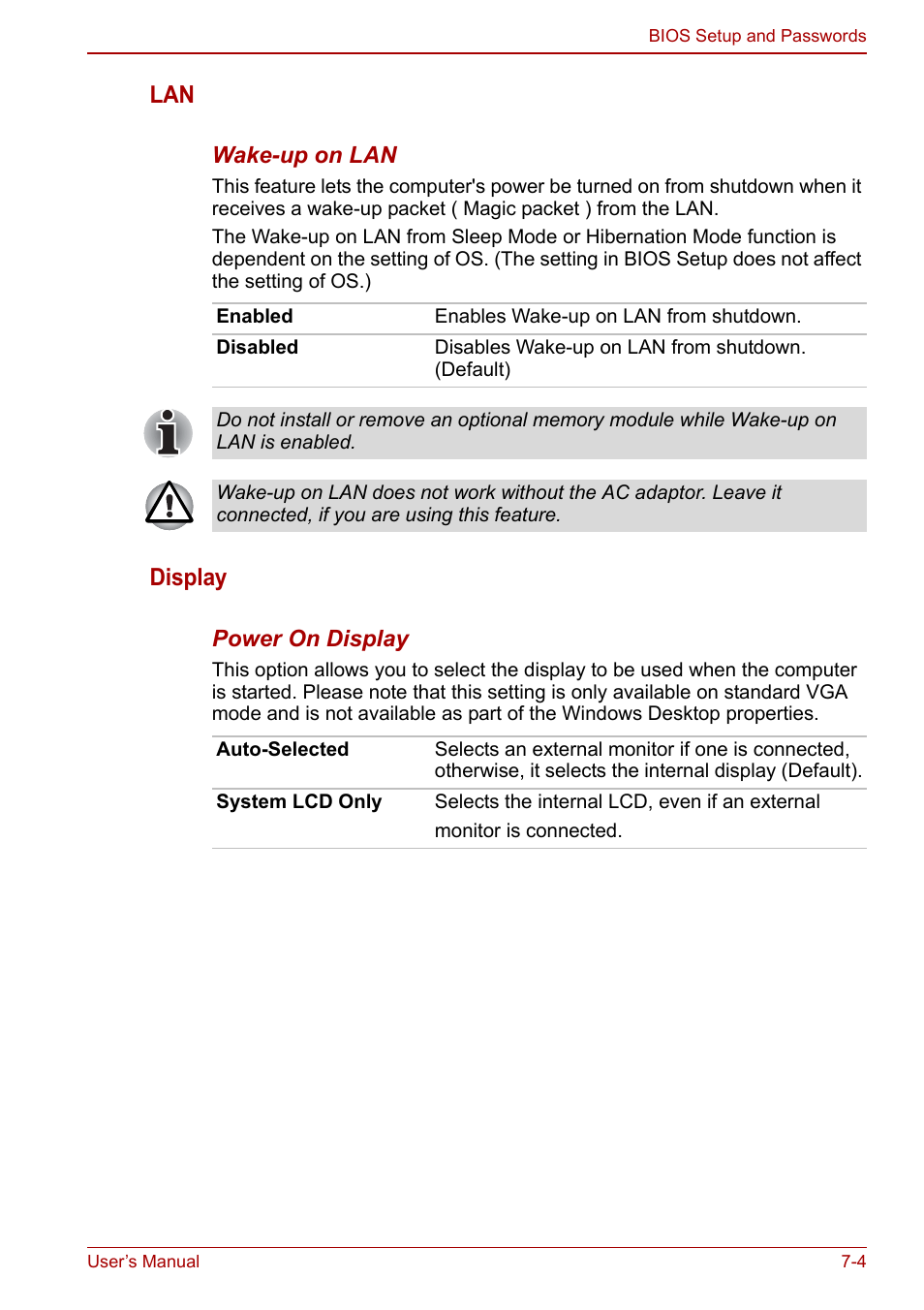 Display | Toshiba NB200 User Manual | Page 93 / 144