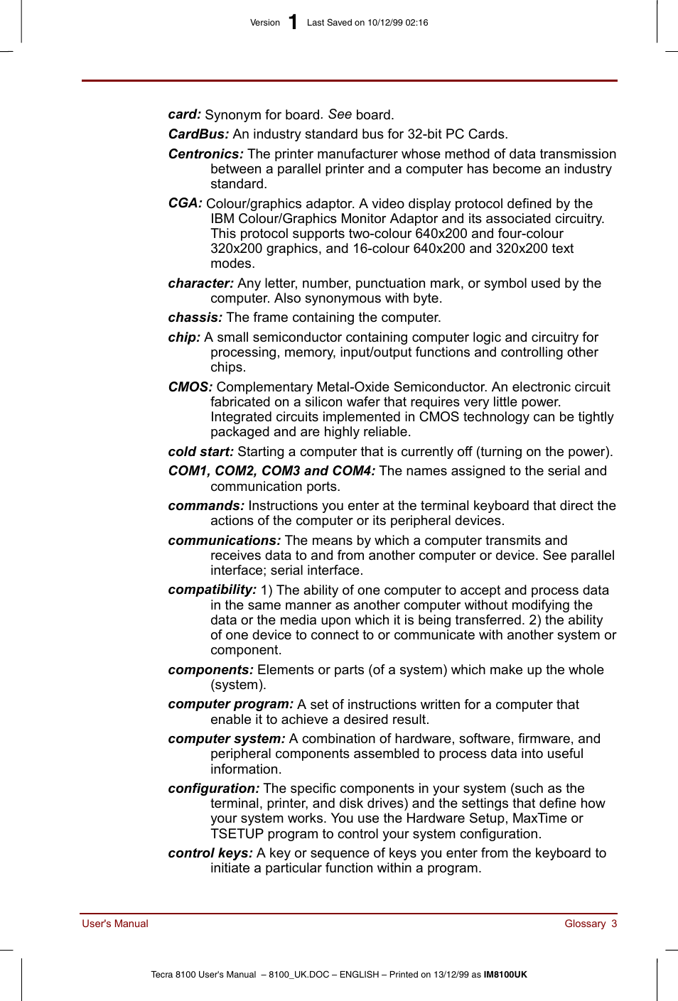 Toshiba Tecra 8100 User Manual | Page 209 / 226