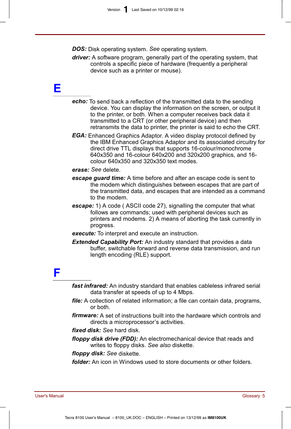 Toshiba Tecra 8100 User Manual | Page 211 / 226