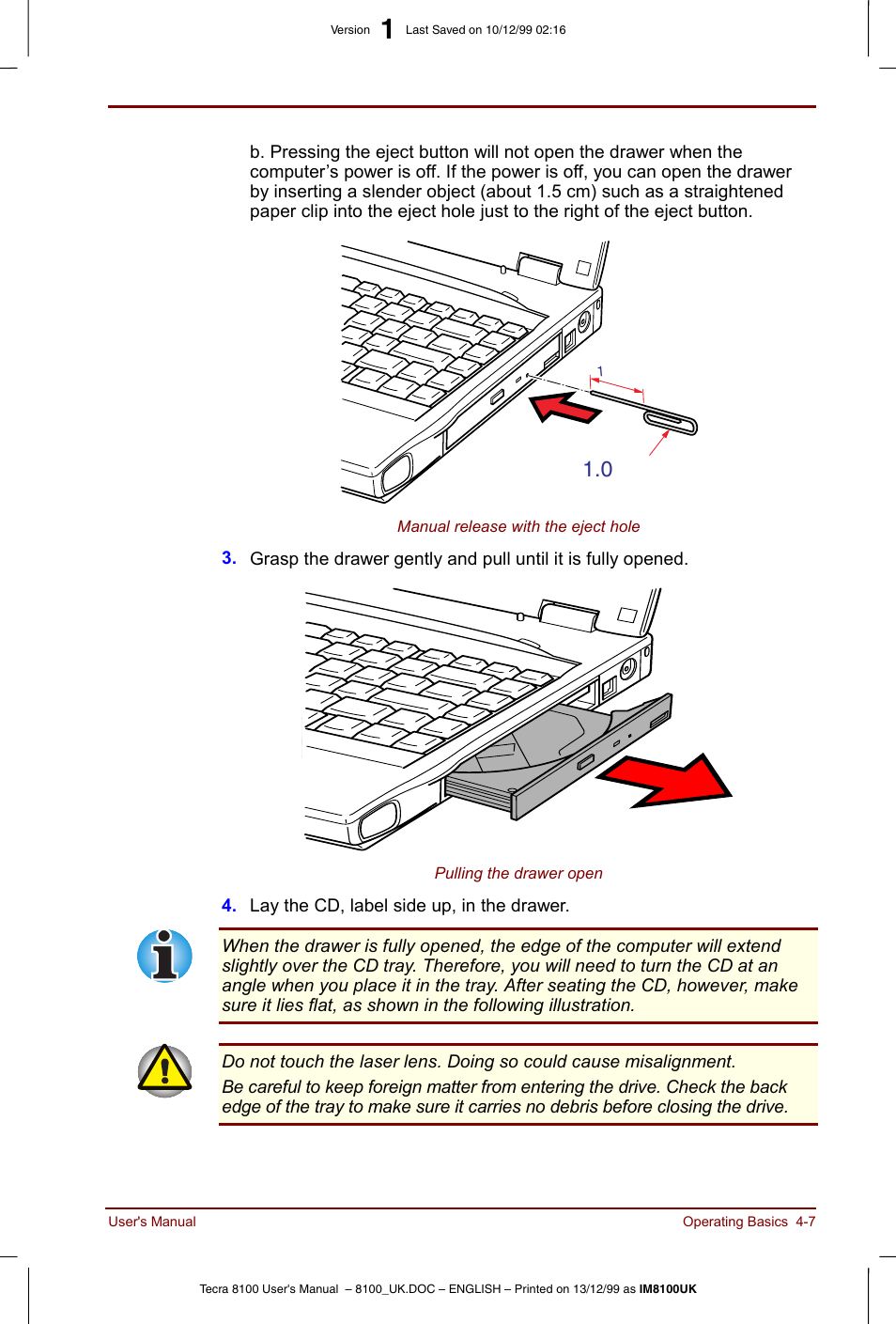 Toshiba Tecra 8100 User Manual | Page 67 / 226