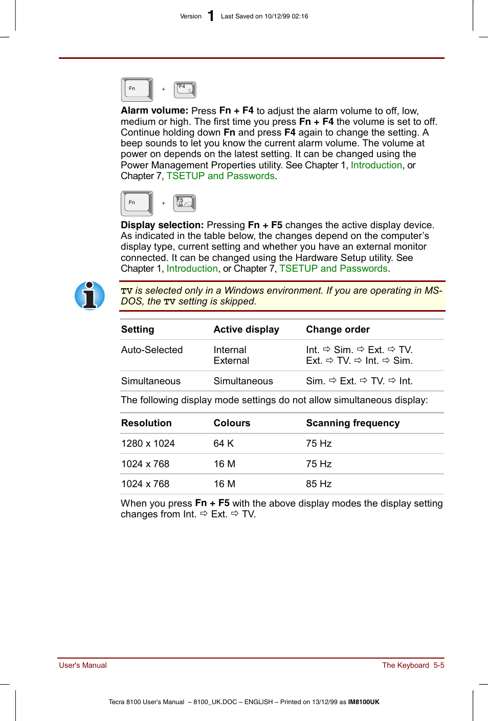 Toshiba Tecra 8100 User Manual | Page 81 / 226