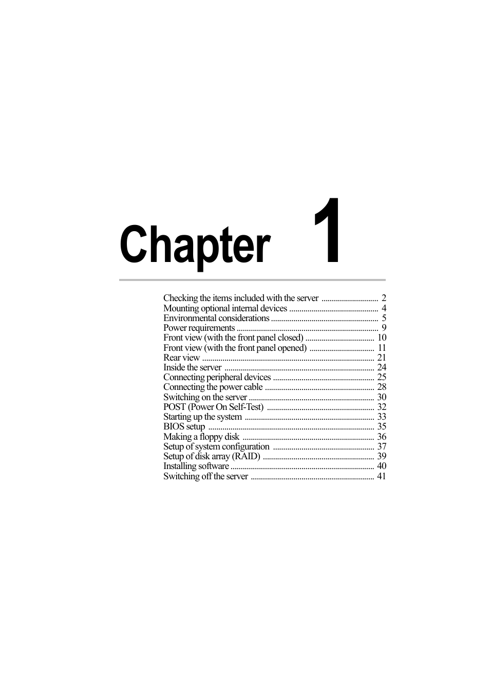 Chapter 1, Chapter | Toshiba Magnia Z500 User Manual | Page 20 / 242