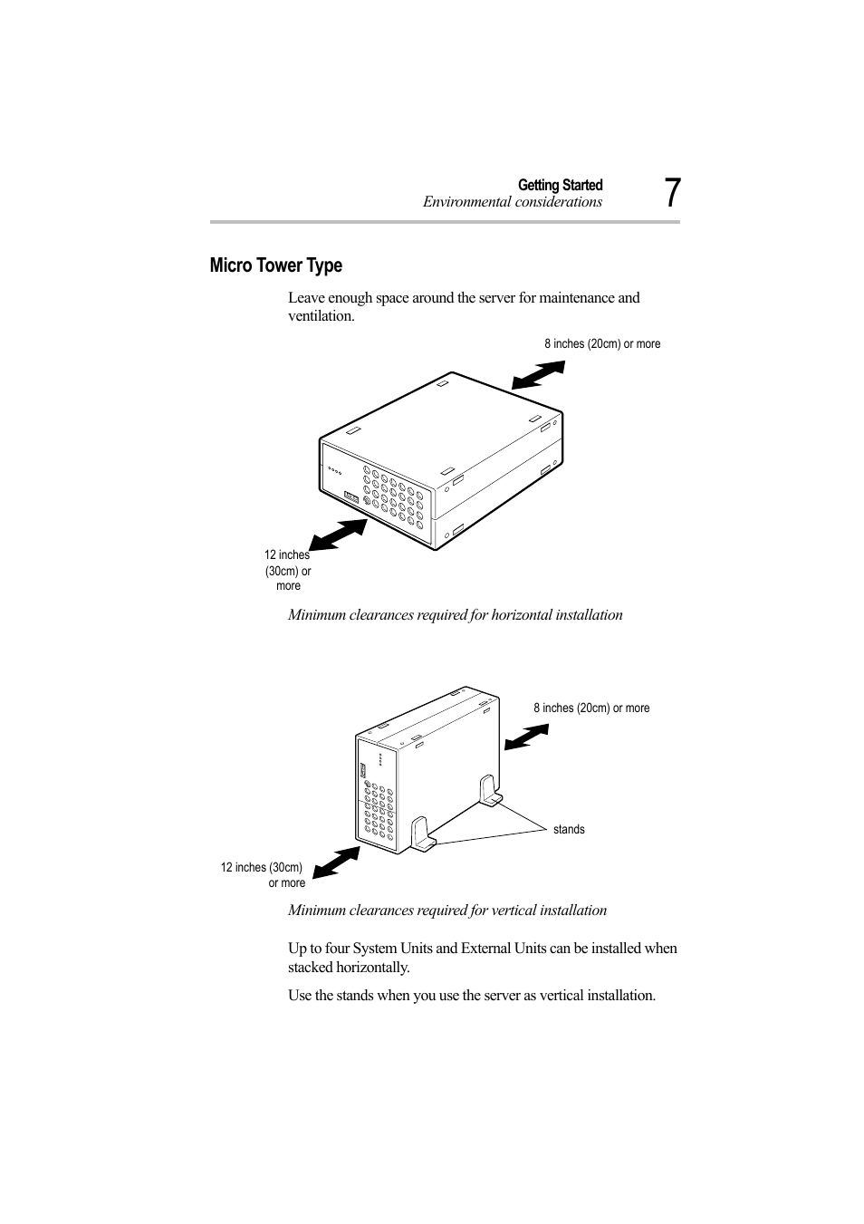 Micro tower type | Toshiba Magnia Z500 User Manual | Page 26 / 242