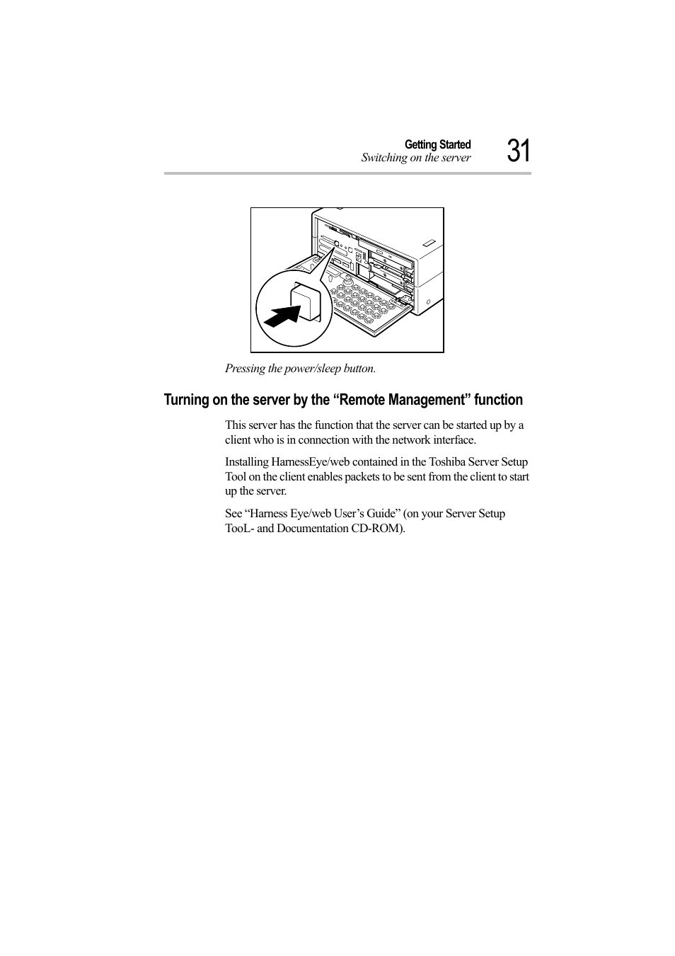 Pressing the power/sleep button | Toshiba Magnia Z500 User Manual | Page 50 / 242