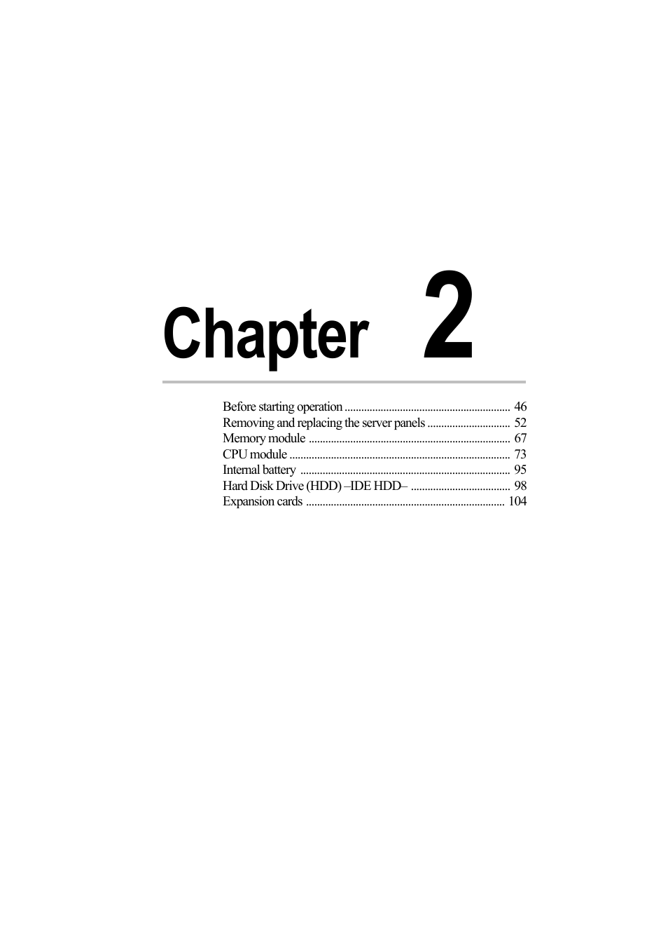 Chapter 2 | Toshiba Magnia Z500 User Manual | Page 64 / 242