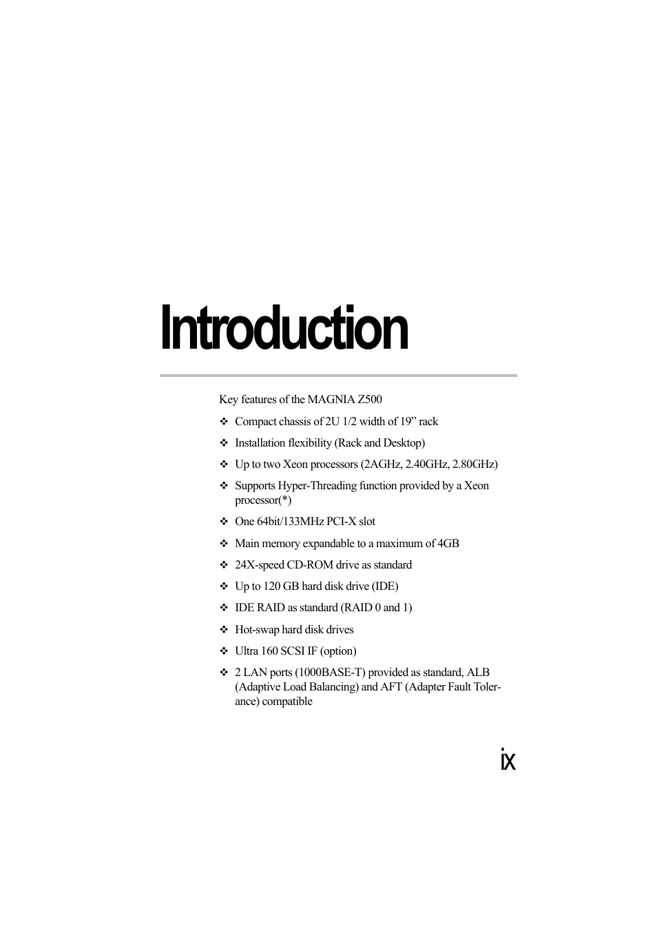 Introduction | Toshiba Magnia Z500 User Manual | Page 8 / 242