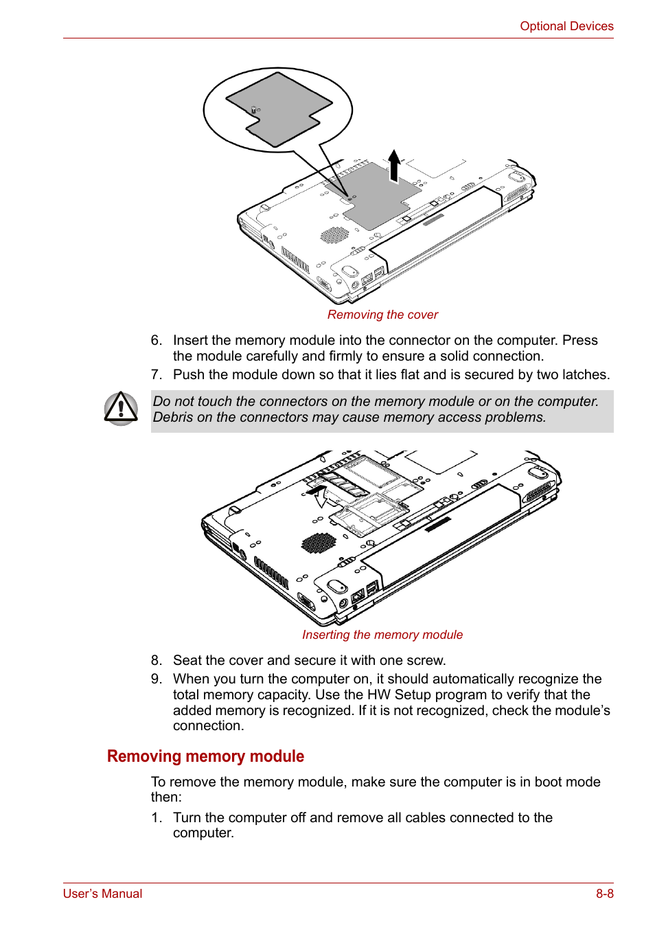 Toshiba Tecra A7 User Manual | Page 123 / 186